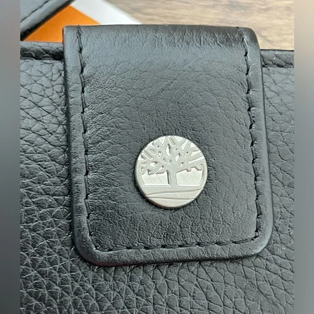Timberland Black Leather Wallet